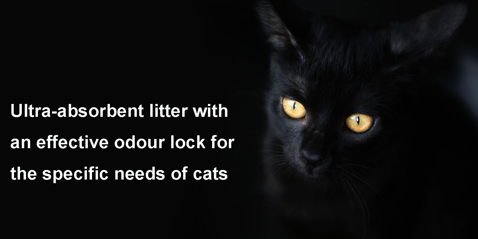 odour lock for thUltra-absorbent litter with an effective od